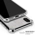 Light Grey Concrete iPhone XS Max Clear Case